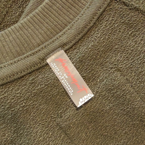 Free People On The Run Oversized Top In Adventurer. NWT! Sz S - Picture 5 of 6